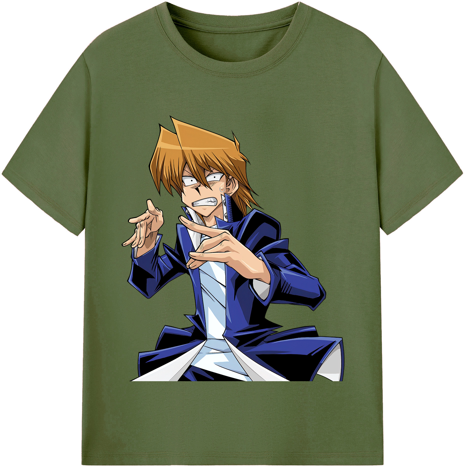 （画像用） 遊☆戯☆王 Yu-Gi-Oh! 綿100％半袖Tシャツ（フロントプリント）